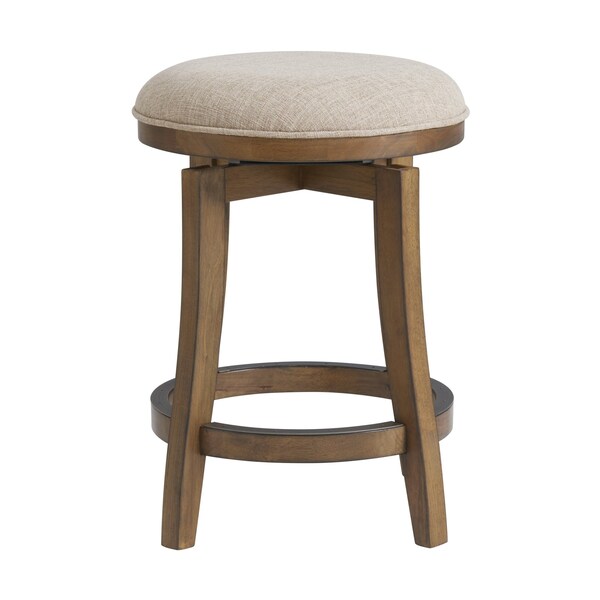 Ellie Counter Height Stool, Brown, 2PK